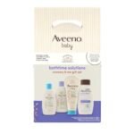 Aveeno Baby Bathtime Solutions Mommy & Me Gift Set, Baby Wash & Shampoo, Calming Bath, Daily Moisturizing Lotion and Stress Relief Body Wash for Mom, Colloidal Oat, Baby Bath Essentials, 4 items